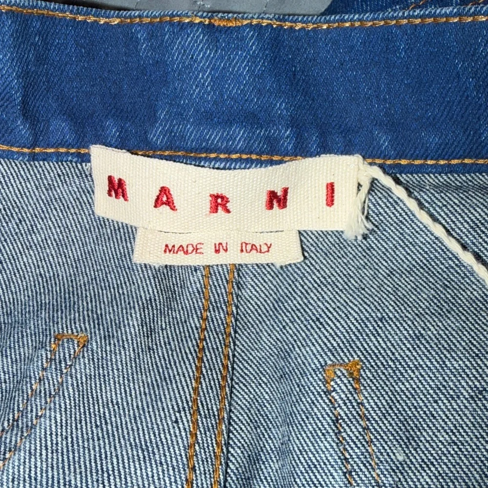 Marni Deep Blue Organic Cotton Denim Jeans
